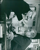 Walter Matthau and Richard Benjamin star in the 1976 film adaptation of Neil Simon's hit Broadway comedy, "The Sunshine Boys." - Vintage Photograph