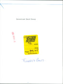 A wide shot of a field of naturalised Dutch crocuses in bloom. - Vintage Photograph