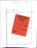 Mia Farrow and Liam Neeson are seen taking a walk in a scene from the movie "Husbands and Wives." - Vintage Photograph