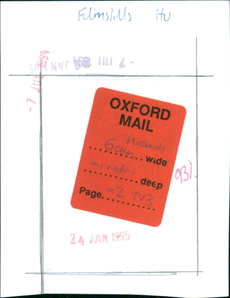 Mia Farrow and Liam Neeson are seen taking a walk in a scene from the movie "Husbands and Wives." - Vintage Photograph