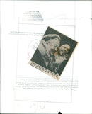 Cast members of the film "The Hiding Place" pose together at a press event. - Vintage Photograph