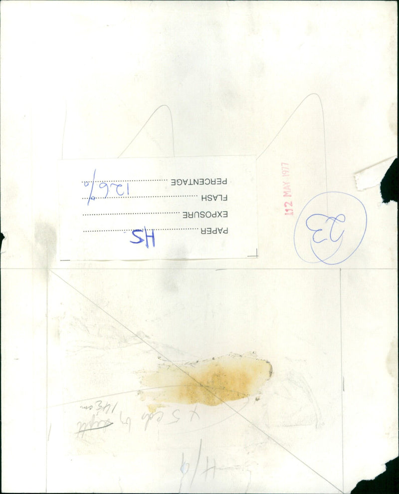 Cristina Raines and Burgess Meredith in a scene from the 1977 film "The Sentinel". - Vintage Photograph