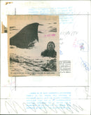 Robert Shaw, Roy Scheider and Lorraine Gary on the set of Jaws 2. - Vintage Photograph