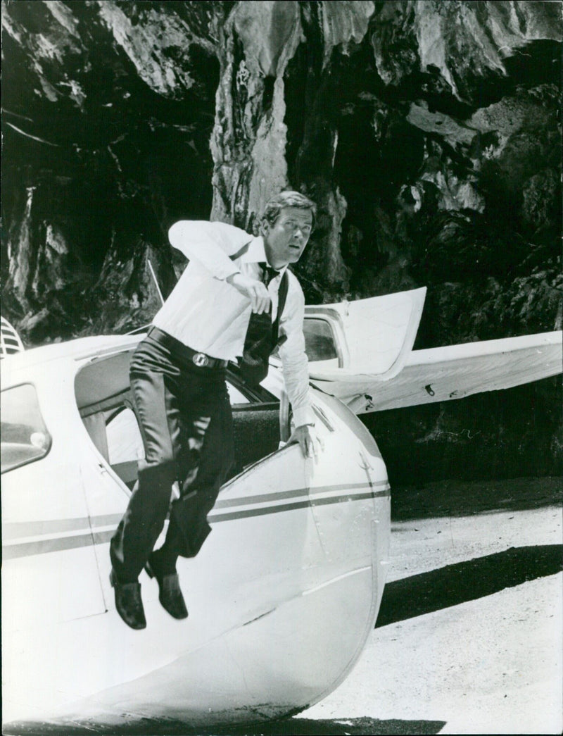 The Man With The Golden Gun - Vintage Photograph