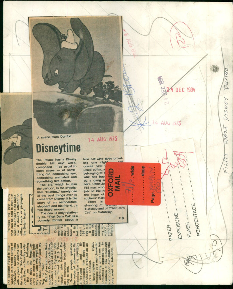 Dumbo - Vintage Photograph