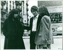 A still from the 1981 French film "Suave Qui Peut La Vie" directed by Jean-Luc Godard. - Vintage Photograph