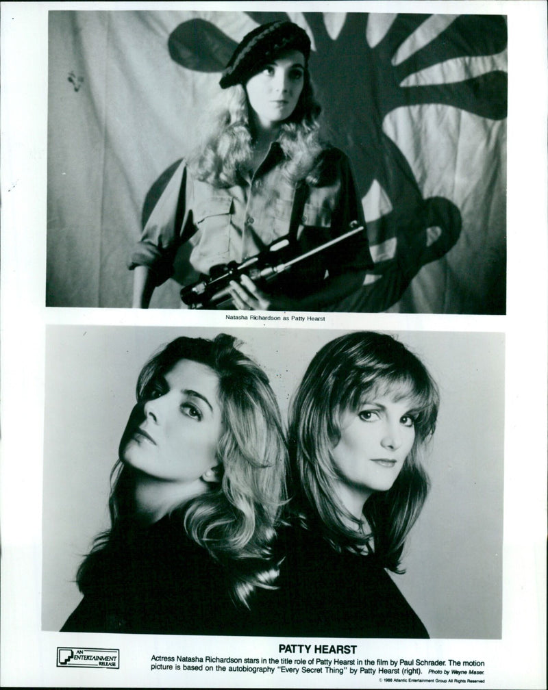 Actress Natasha Richardson stars in the title role of Patty Hearst in the film by Paul Schrader. - Vintage Photograph