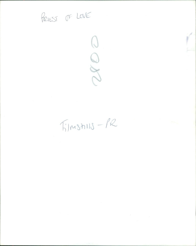 Priest of Love - Vintage Photograph