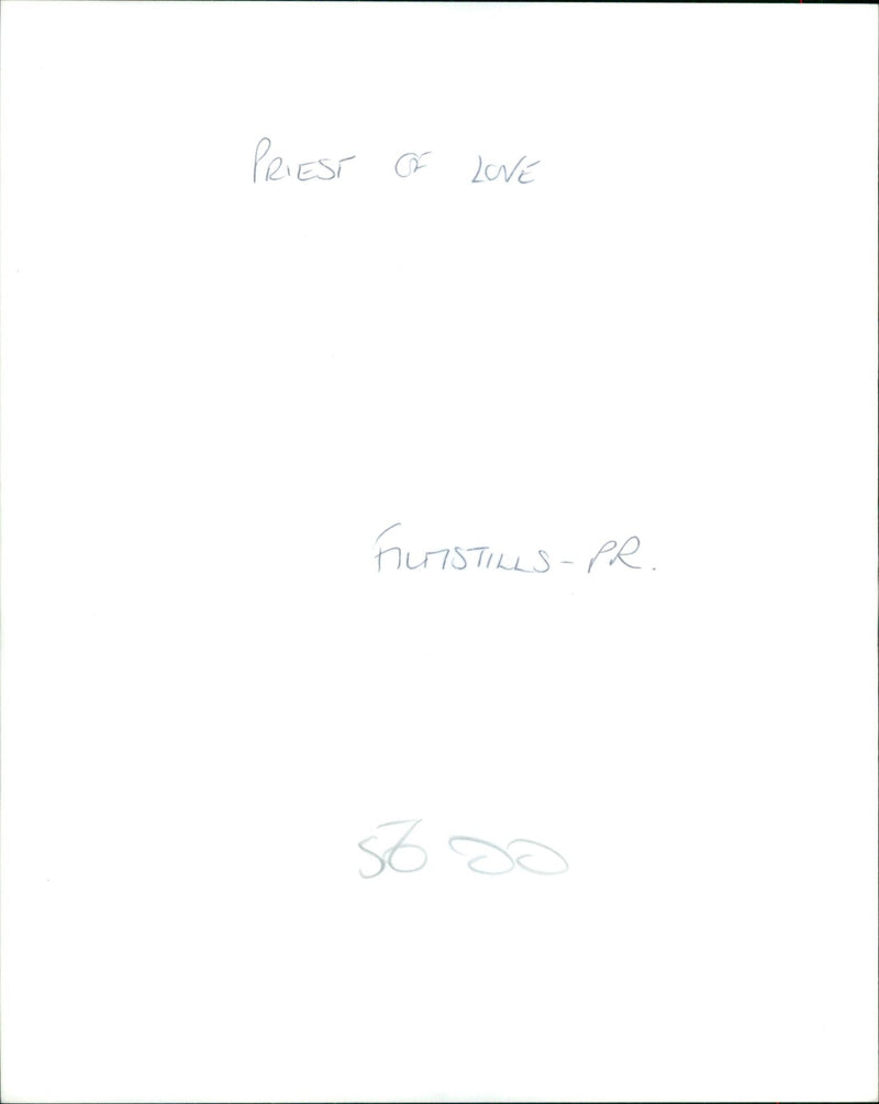 Priest of Love - Vintage Photograph