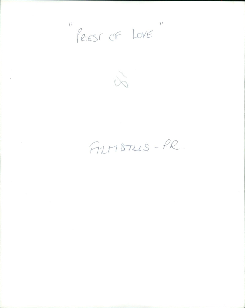 Priest of Love - Vintage Photograph