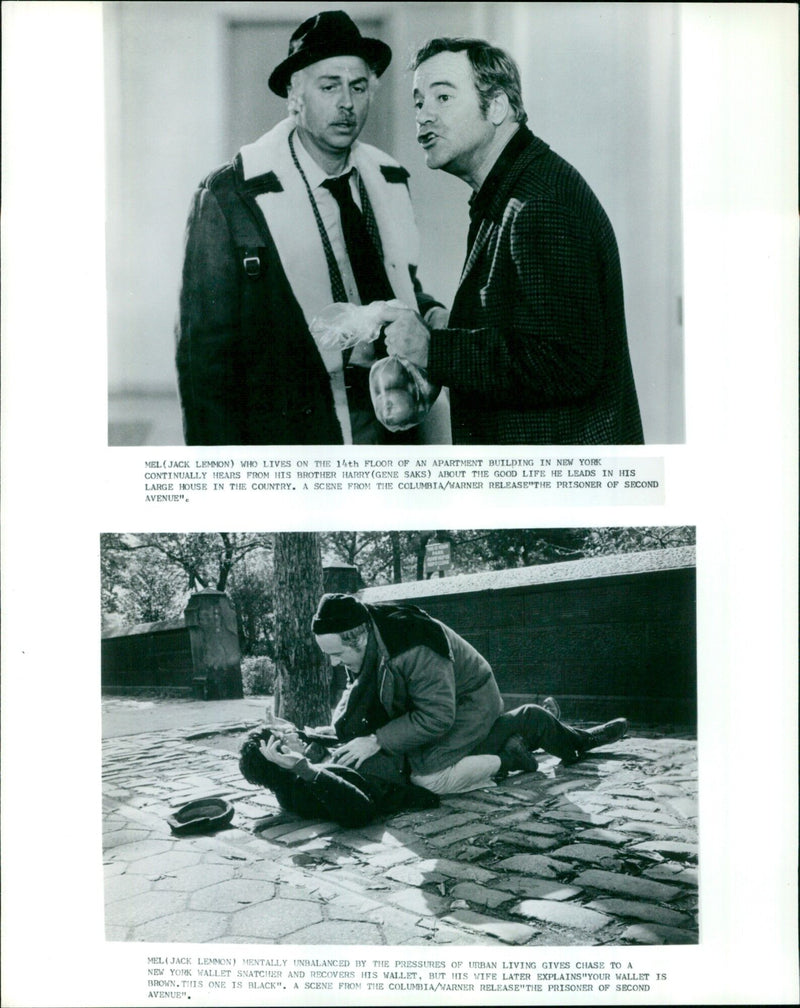 Prisoner of Second Avenue - Vintage Photograph