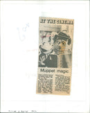 Kermit the Frog stars in "The Muppet Movie," opening next week at The Palace in Witney, England. - Vintage Photograph