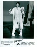 Actress Liza Minnelli steps out of a Paramount Pictures film set. - Vintage Photograph