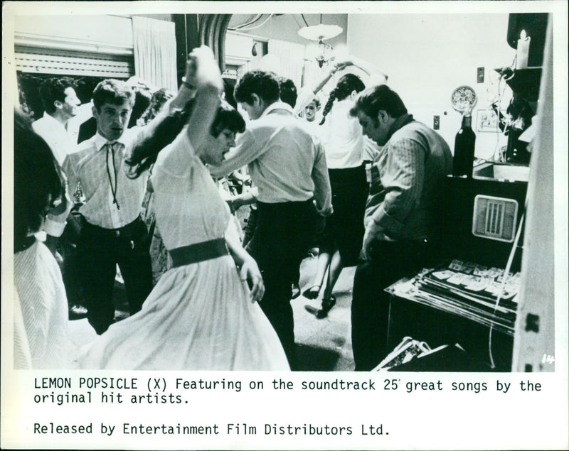 A scene from the 1979 movie "Lemon Popsicle". - Vintage Photograph