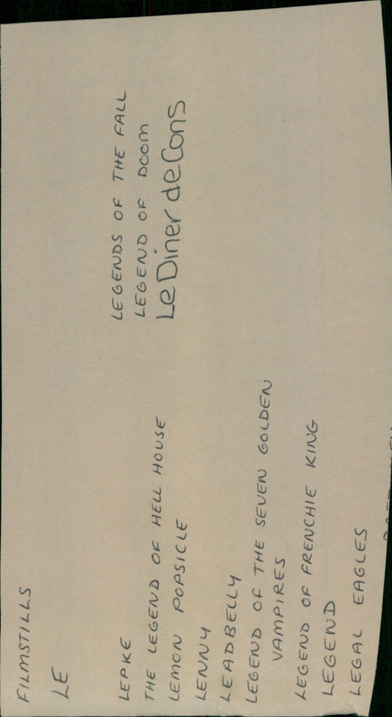 A still from the movie "Le Diner de Cons" - Vintage Photograph