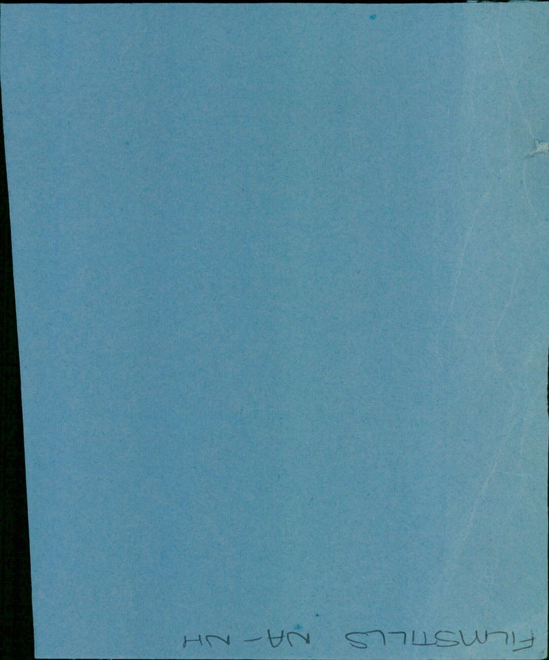 A large crowd gathers to watch the premiere of the film NA-NH in a city center. - Vintage Photograph