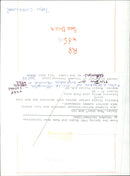 A model showcases the Bee Dees sleepwear from the Spring 1991 Night and Home Wear Collection by Triumph International. - Vintage Photograph