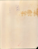 A model showcases a creation in white wool printed in black and enriched by a large belt at the waist at the Italian Spring and Summer fashion show in Rome. - Vintage Photograph