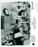 Michael Douglas and Annette Bening star in the 1995 Universal Pictures film, "The American President." - Vintage Photograph