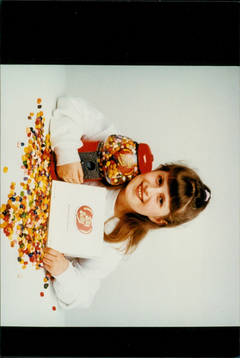 A jellyfish swims in the water off the coast of Croatia. - Vintage Photograph