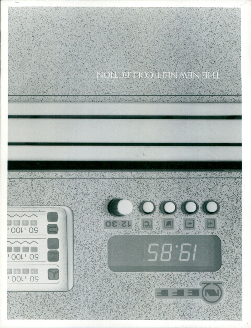 Model wearing a dress from The New Neff Collection. - Vintage Photograph