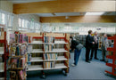 Crime writer Ann Granger reopens the library in Bicester, England. - Vintage Photograph