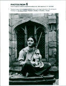 Talented violinist Rakhi Singh practices at Chetham's School of Music. - Vintage Photograph