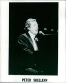 Singer Peter Skellern appears on BBC Radio Two. - Vintage Photograph