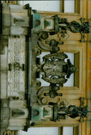 Lord Carnarvon tours the grounds of Highclere Castle. - Vintage Photograph