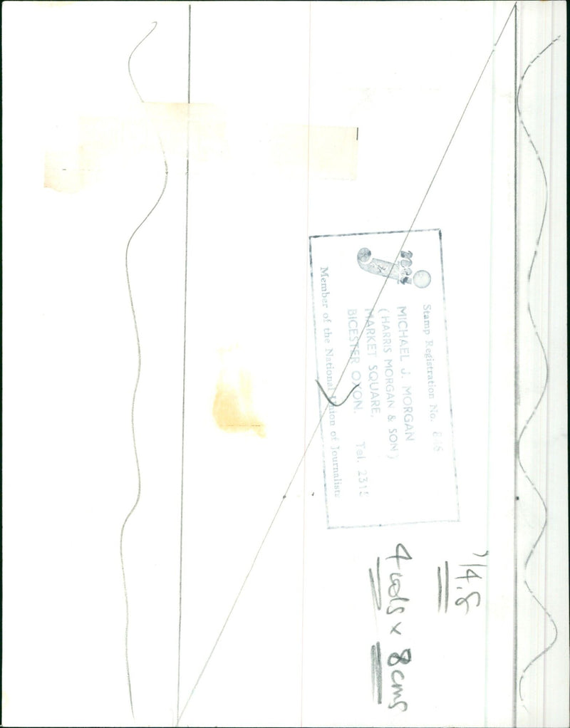 An aerial view of the sea, showing its vast expanse. - Vintage Photograph