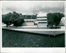 A model of Botley's new Community Centre. - Vintage Photograph
