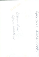 A mouse perched atop a flower in Grendon Underwood, England. - Vintage Photograph