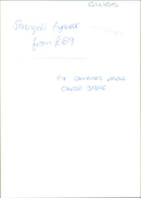 A model wearing a pair of Serengeti Eyewear glasses. - Vintage Photograph