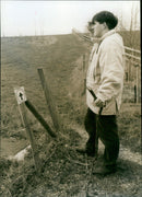 Tony Masters takes a stroll through a rural landscape. - Vintage Photograph