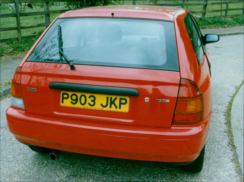 MAZDA 323 - Vintage Photograph