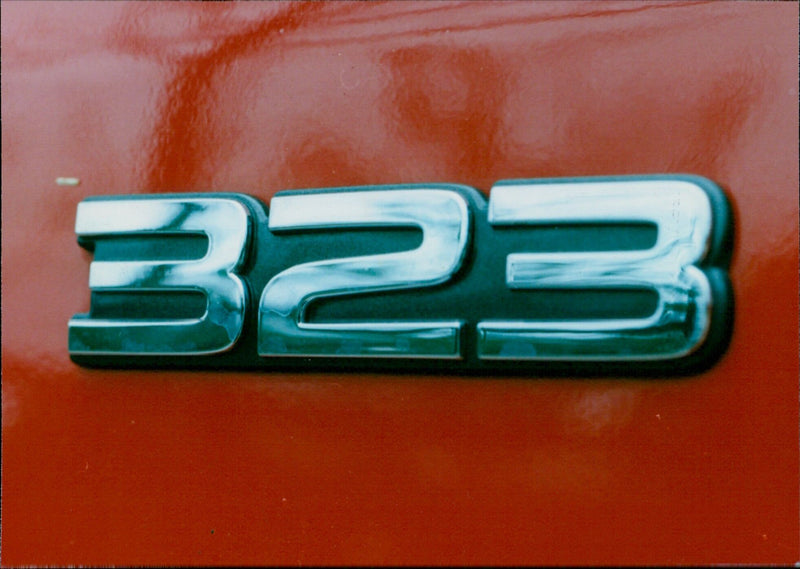 MAZDA 323 - Vintage Photograph