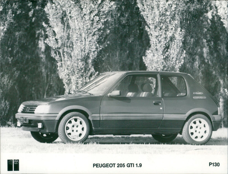 PEUGEOT 205 GTI 1.9 - Vintage Photograph