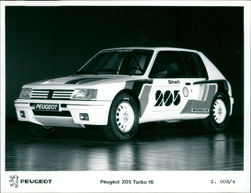 Peugeot 205 - Vintage Photograph