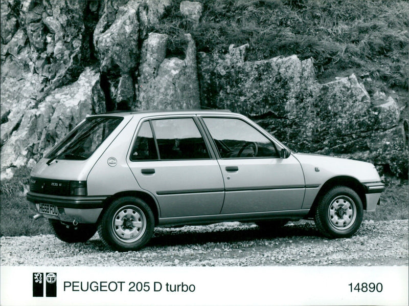 PEUGEOT 205 - Vintage Photograph