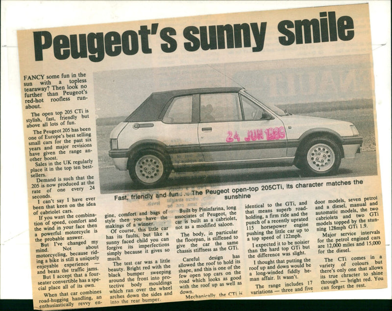 Peugeot - Vintage Photograph