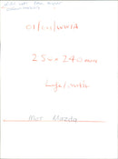 Mazda - Vintage Photograph