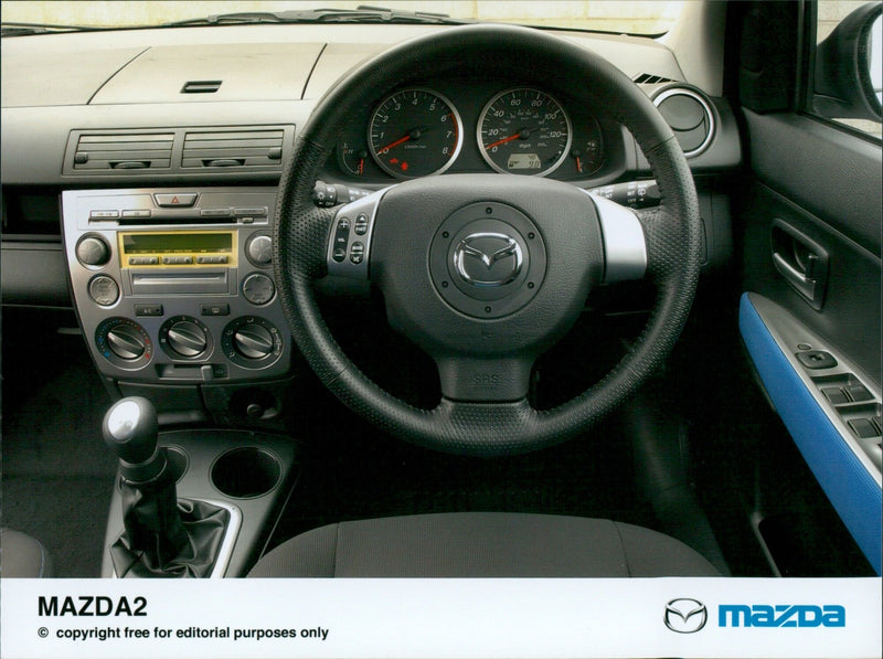 Motoring cars -MAZDA - Vintage Photograph