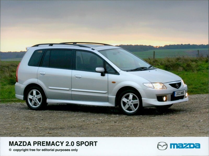 MAZDA PREMACY - Vintage Photograph