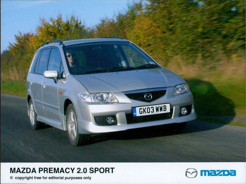 MAZDA PREMACY - Vintage Photograph