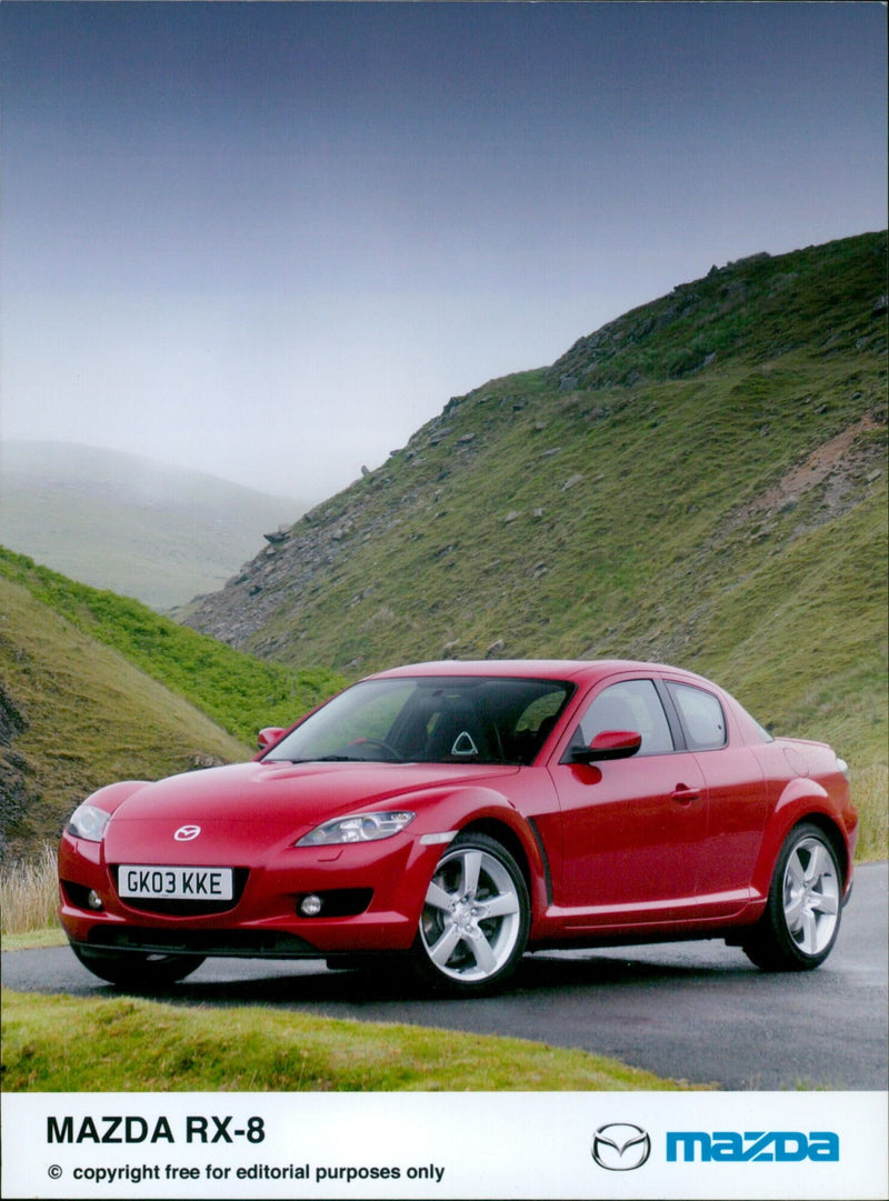 MAZDA RX-8 - Vintage Photograph