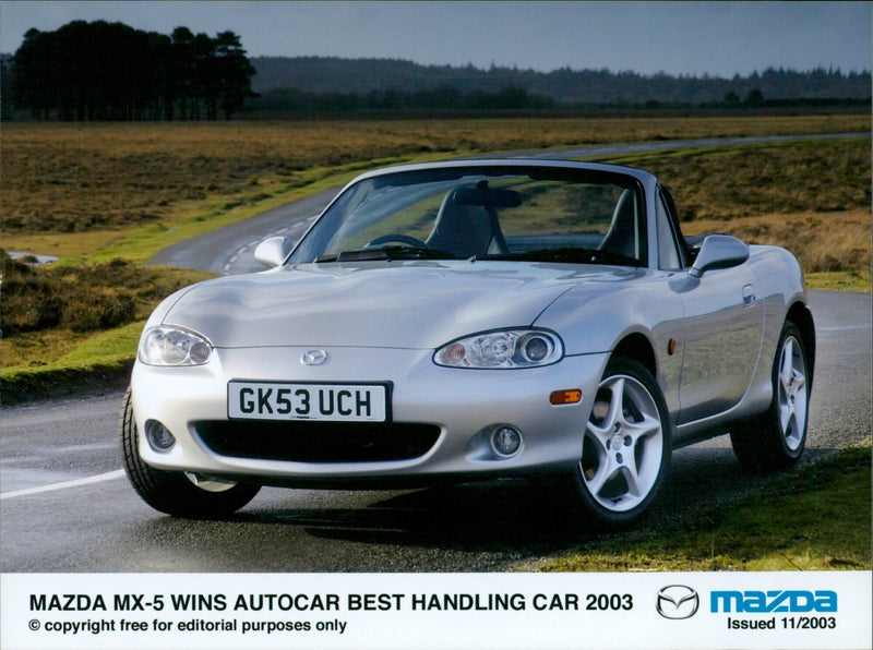 MAZDA MX-5 - Vintage Photograph