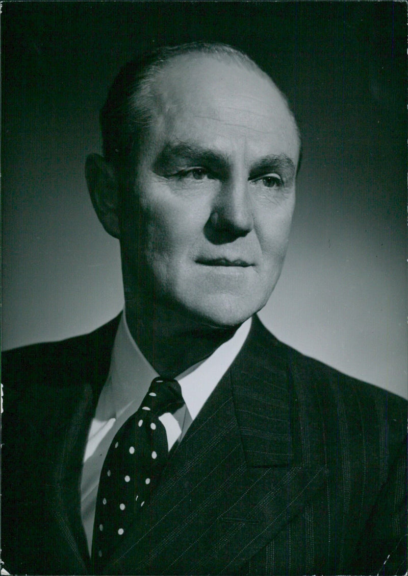 Brigadier J.G. Smyth, VC, MP, poses for a portrait study by Bassano in London, England. - Vintage Photograph