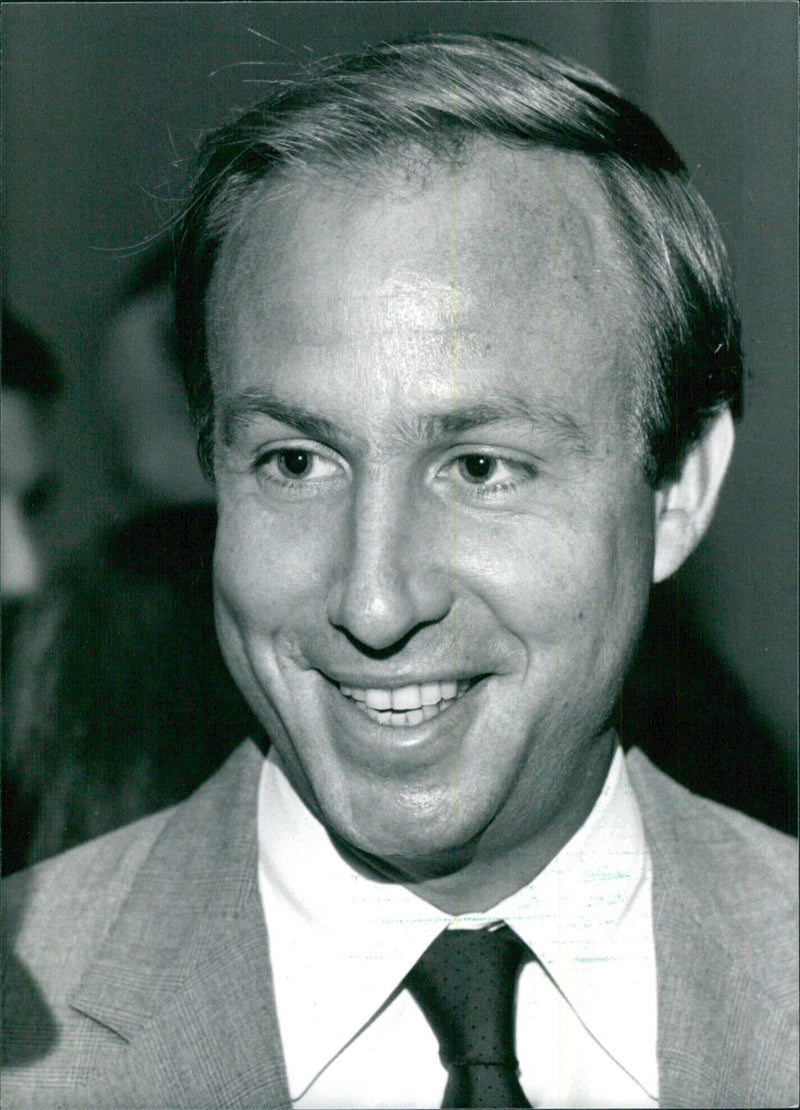 Rep. Paul Trible, Jr. (R-VA), speaks at a press conference in Washington, D.C. on December 19, 2020. - Vintage Photograph