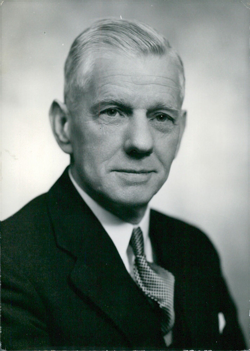 British government appoints Thomas Arthur Rogers as Chief Inspector of Mines, succeeding Sir Harold Roberts. - Vintage Photograph