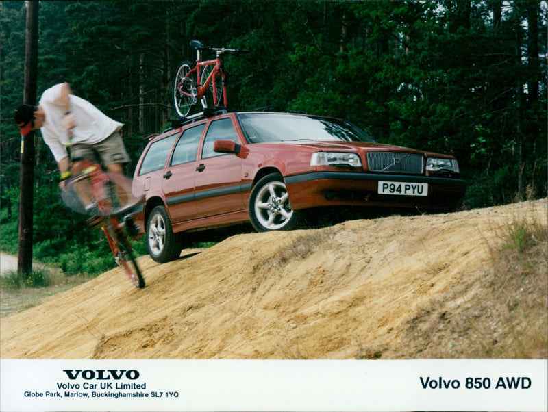 Motoring Car- VOLVO - Vintage Photograph